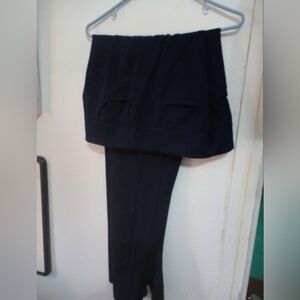 ZTN XL tummy control women's officers Navy black NWOT (Rox077)